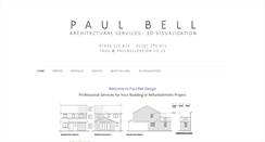 Desktop Screenshot of paulbelldesign.co.uk
