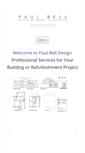 Mobile Screenshot of paulbelldesign.co.uk